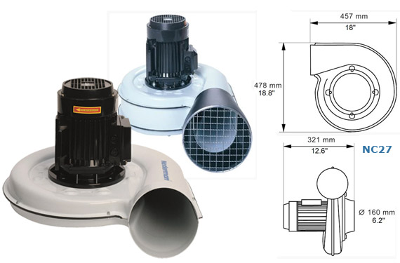 Ventilador Nederman Srie N